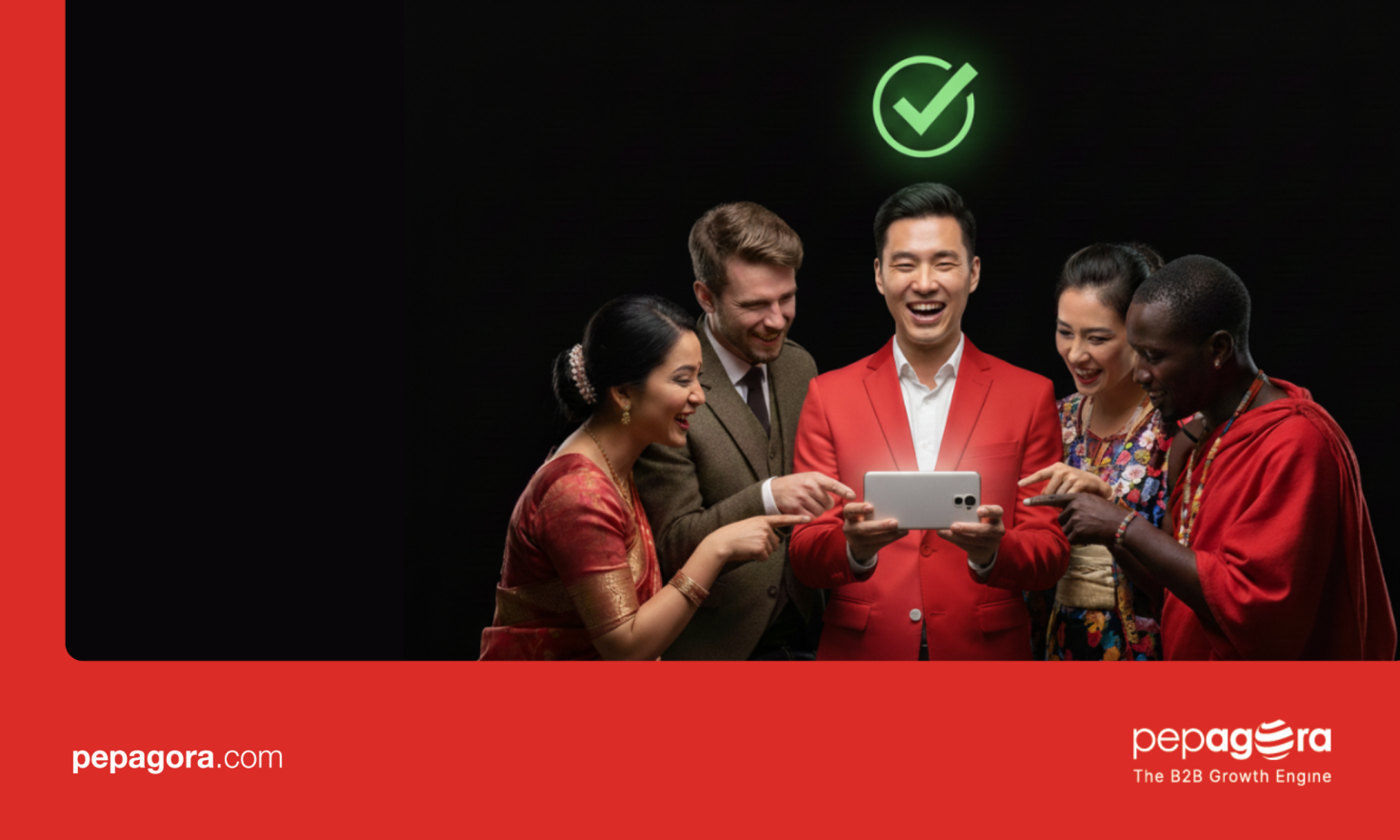 Verified buyers driving sales growth on Pepagora B2B platform with trust and security.