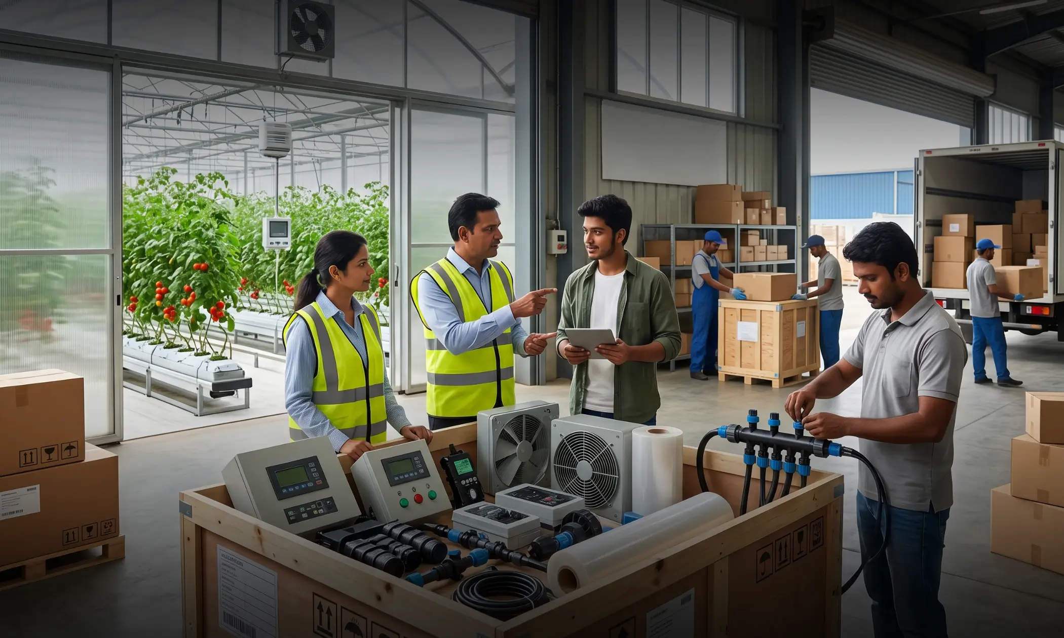 Greenhouse Equipment Supplies & Farming Systems Suppliers and Exporters Guide