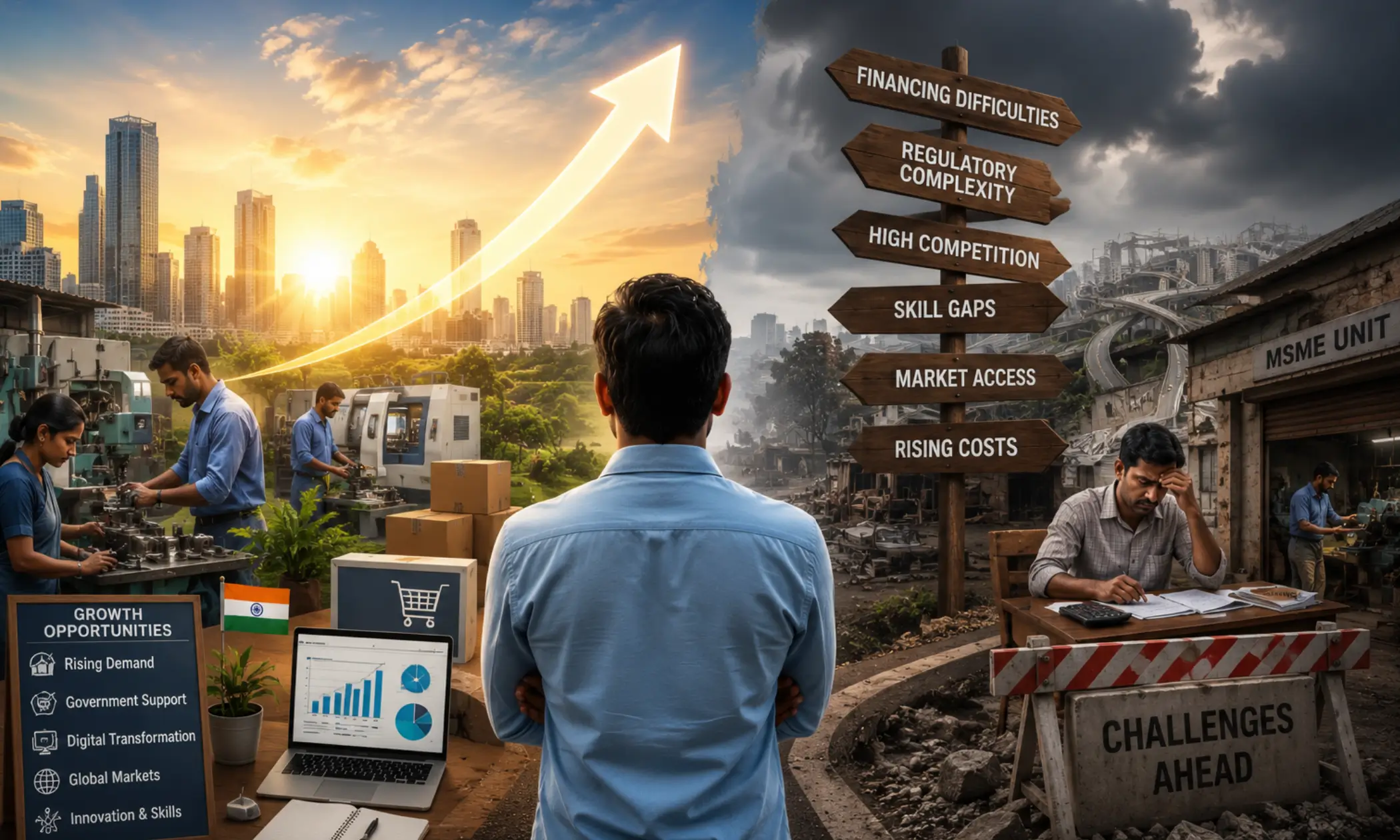 Growth Opportunities and Challenges for MSMEs in India’s Expanding Economy